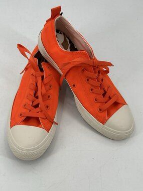 Converse Chuck Taylor Blaze Orange Cordura Low Top M8 W10 Neon EUC
